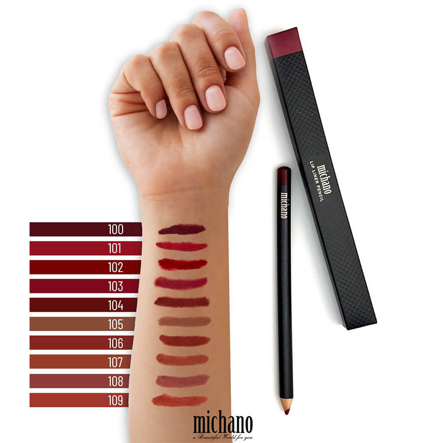 Untitled-1 مداد لب (خط لب) میچانو (MICHANO LIP LINER PENCIL) - Image 1
