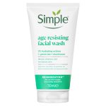ژل شوینده صورت ضد پیری و چای سبز سیمپل (Simple age Refreshing Facial Wash)