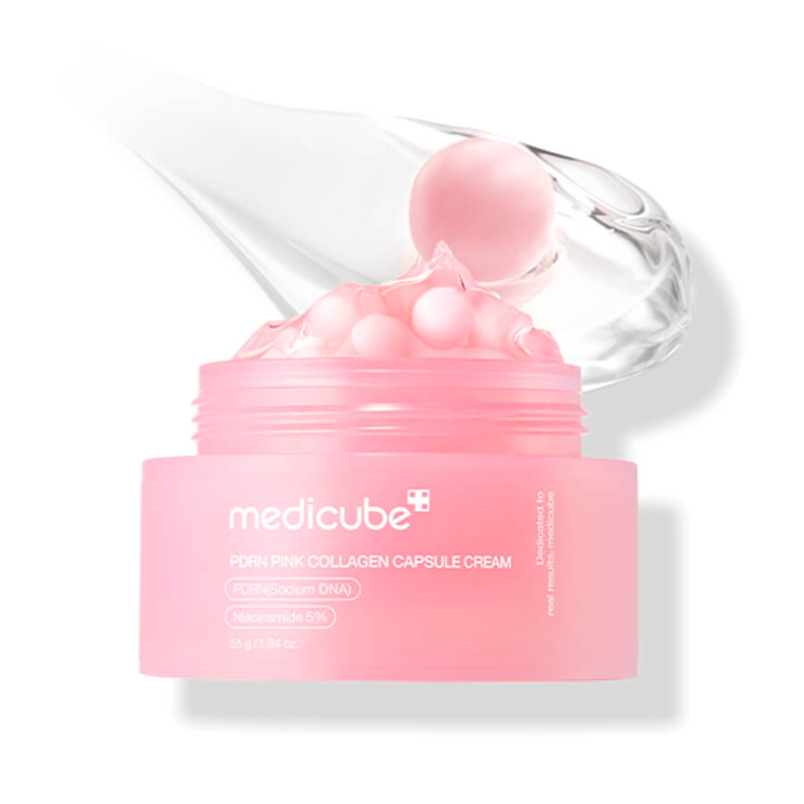 collagen6 کرم کپسولی کلاژن صورتی و PDRN مدی کیوب (medicube – PDRN Pink Collagen Capsule Cream) - Image 1