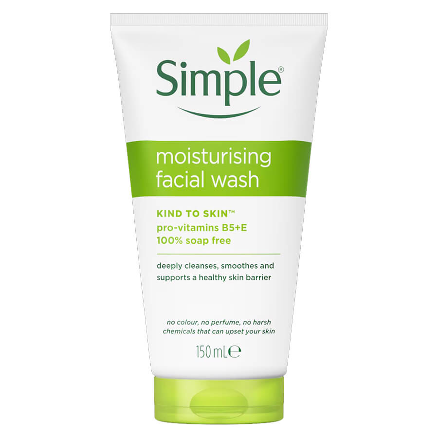 moistur ژل شوینده صورت سیمپل مدل مویسچرایزینگ (Simple Moisturising Facial Wash) - Image 1