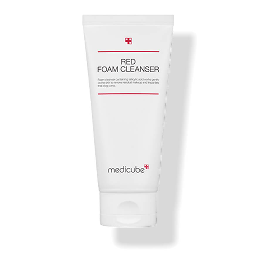 red4 فوم شستشو صورت سالیسیلیک اسید مدی کیوب (medicube red foam cleanser) - Image 1