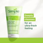 ژل شوینده صورت سیمپل مدل رفرشینگ (Simple Refreshing Facial Wash) - Image 2