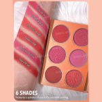 پالت رژگونه 6 رنگ شیگلم (Sheglam Floral Flush Blush Palette) - Image 2