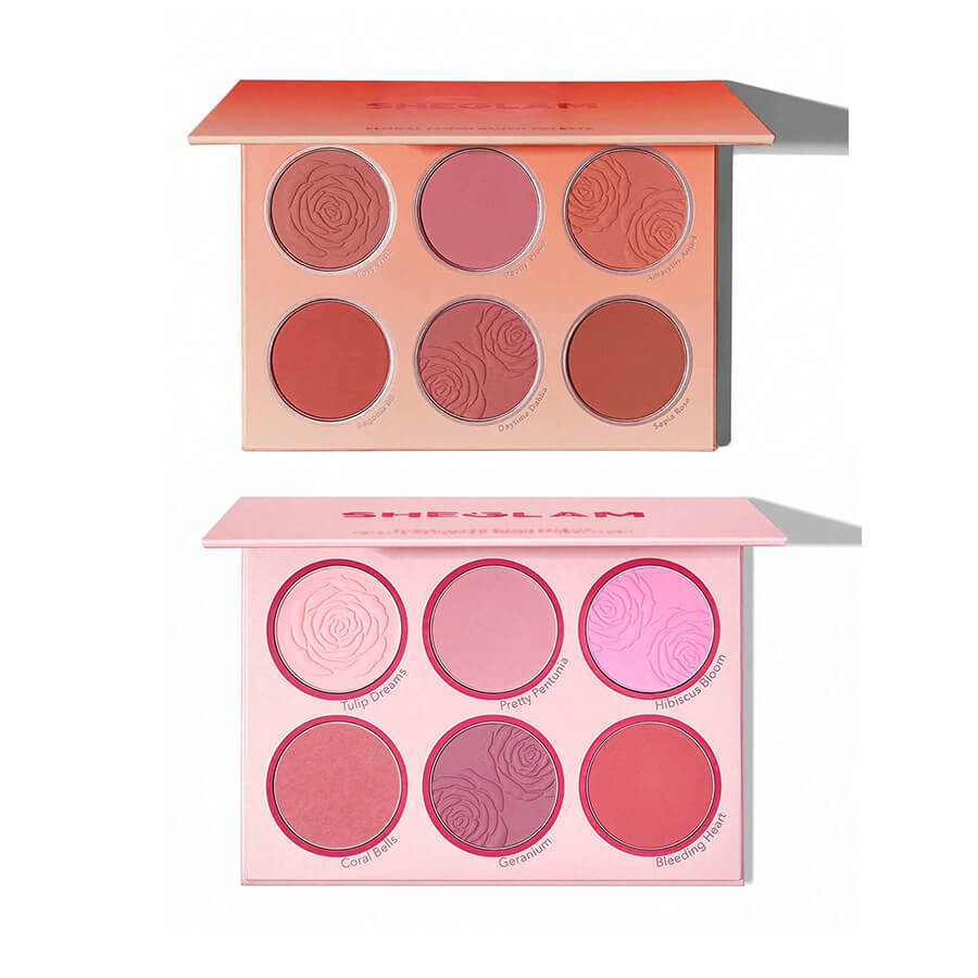 Untitled-1 پالت رژگونه 6 رنگ شیگلم (Sheglam Floral Flush Blush Palette) - Image 1