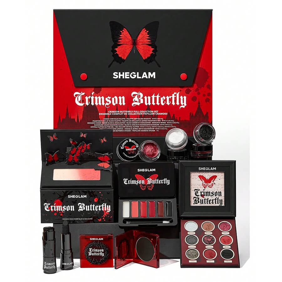 Untitled-1 کالکشن پروانه ای شیگلم (SHEGLAM Crimson Butterfly) - Image 1