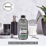 میسلار واتر ژل حاوی زغال گارنیر (Garnier Micellar purifying jelly water with Charcoal) - Image 6