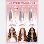 فر کننده مو اتوماتیک (کرلی) صورتی شیگلم (SHEGLAM Cupid's Charm One Touch Instant Curler) - Image 3