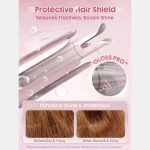 فر کننده مو اتوماتیک (کرلی) صورتی شیگلم (SHEGLAM Cupid's Charm One Touch Instant Curler) - Image 7