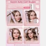 فر کننده مو اتوماتیک (کرلی) صورتی شیگلم (SHEGLAM Cupid's Charm One Touch Instant Curler) - Image 4