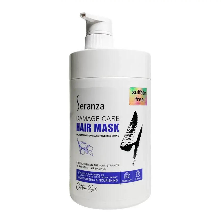 8-1 ماسک مو مخصوص موی آسیب دیده شماره 4 سرانزا (SERANZA Damage Care Hair Mask No.4) - Image 1