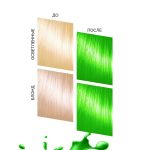 رنگ مو نیمه دائمی بد گرل مدل آبسنت (BAD GIRL Color ABSINTHE) - Image 6