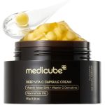 کرم کپسولی ویتامین سی مدی کیوب (MEDICUBE Deep Vita C capsule cream)